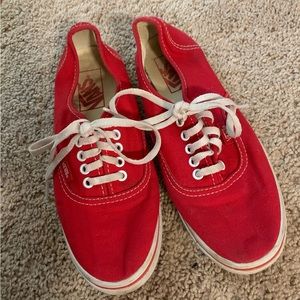 Red vans